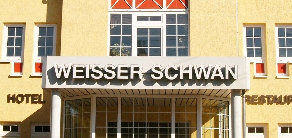 Hotel Weisser Schwan Erfurt Buitenkant foto