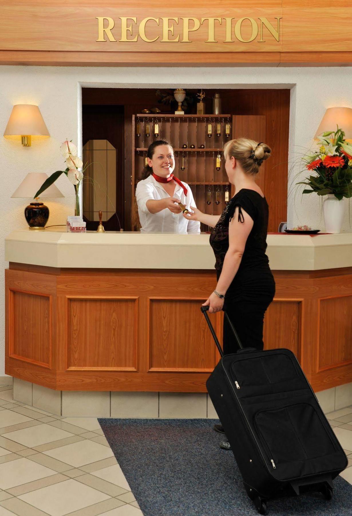 Hotel Weisser Schwan Erfurt Interieur foto
