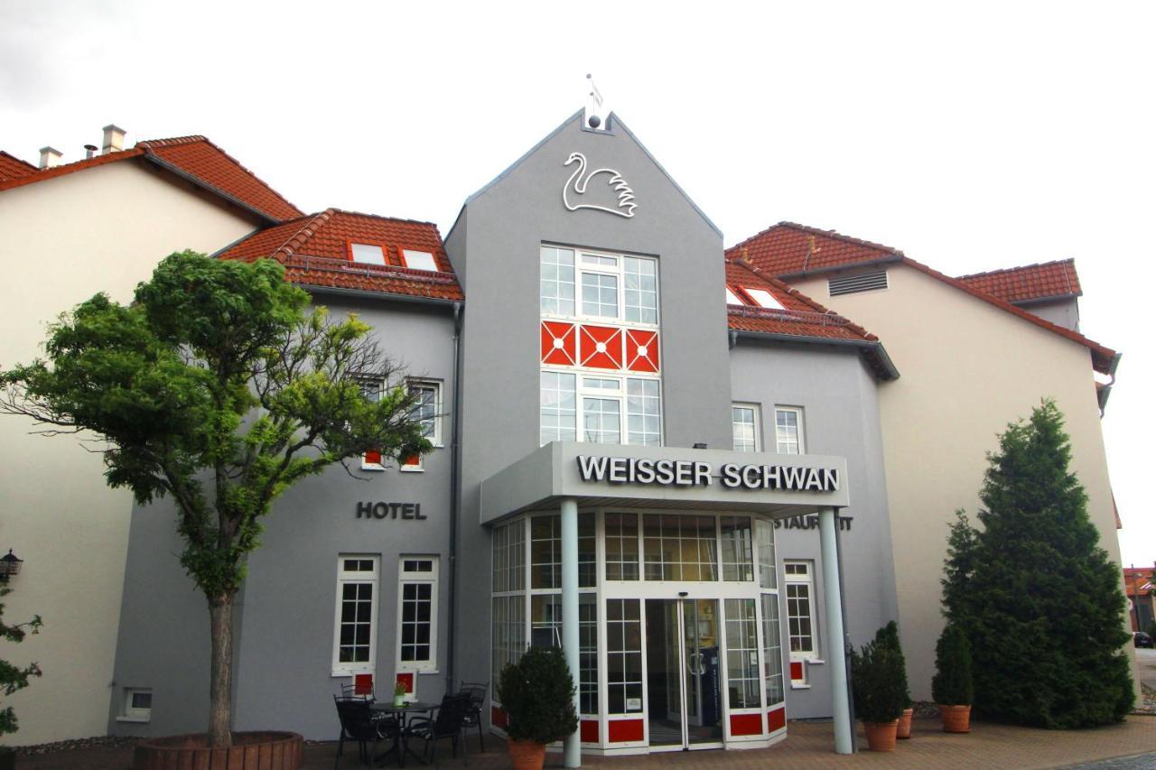 Hotel Weisser Schwan Erfurt Buitenkant foto